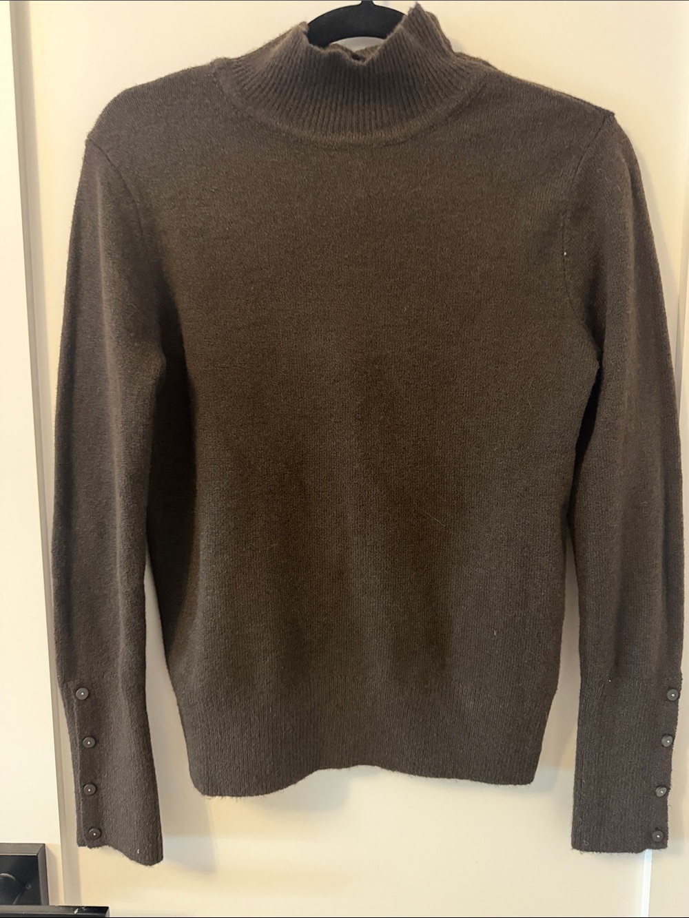 Mango Black Cowl Neck Sweater
